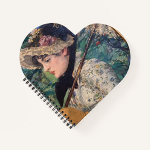 Jeanne (Spring)  By Édouard Manet Notebook