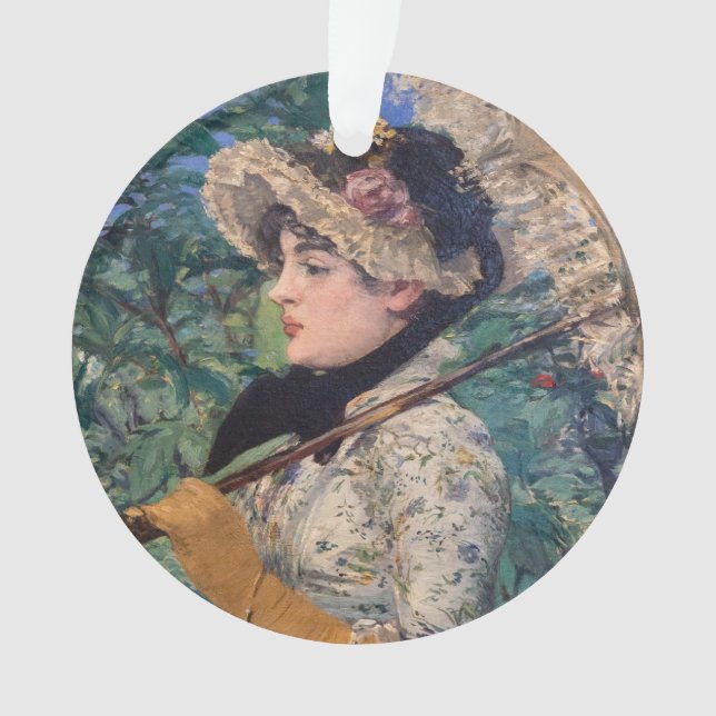Jeanne (Spring)  By Édouard Manet Ornament (Front)