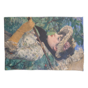 Jeanne (Spring)  By Édouard Manet Pillowcase