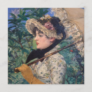Jeanne (Spring)  By Édouard Manet Programme