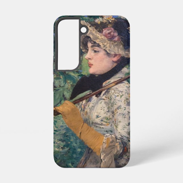 Jeanne (Spring)  By Édouard Manet Samsung Galaxy S22 Case (Back)