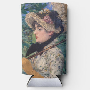 Jeanne (Spring)  By Édouard Manet Seltzer Can Cooler
