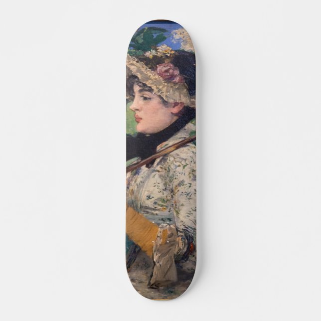 Jeanne (Spring)  By Édouard Manet Skateboard (Front)