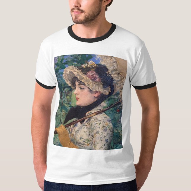 Jeanne (Spring)  By Édouard Manet T-Shirt (Front)