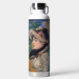 Jeanne (Spring) By Édouard Manet Water Bottle