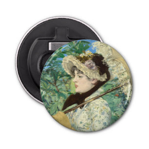 Jeanne (Spring) Edouard Manet Bottle Opener