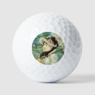 Jeanne (Spring) Edouard Manet Golf Balls