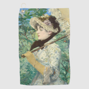 Jeanne (Spring) Edouard Manet Golf Towel