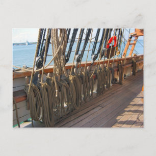 "Jeannie Johnston" sail training vessel, tall ship Postcard