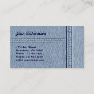 Jeans Business Card