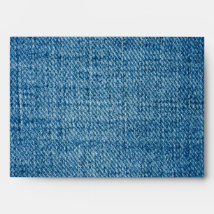 Jeans fabric texture envelope