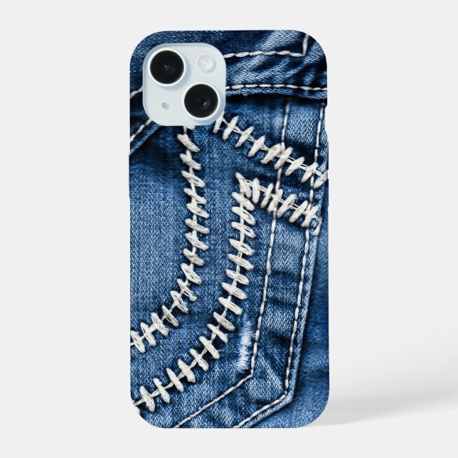 Jeans Pocket iPhone 15 Case (Back)