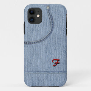 Jeans with Initial Case-Mate iPhone Case