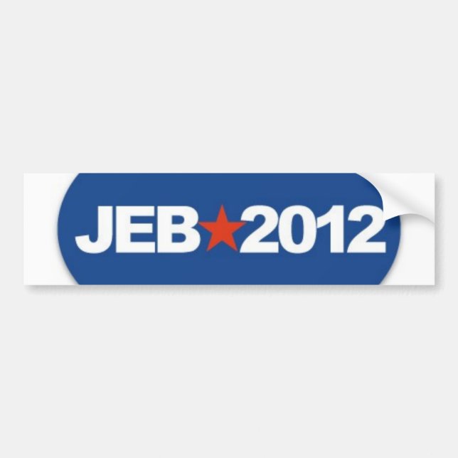 jeb 2012 bumper sticker (Front)