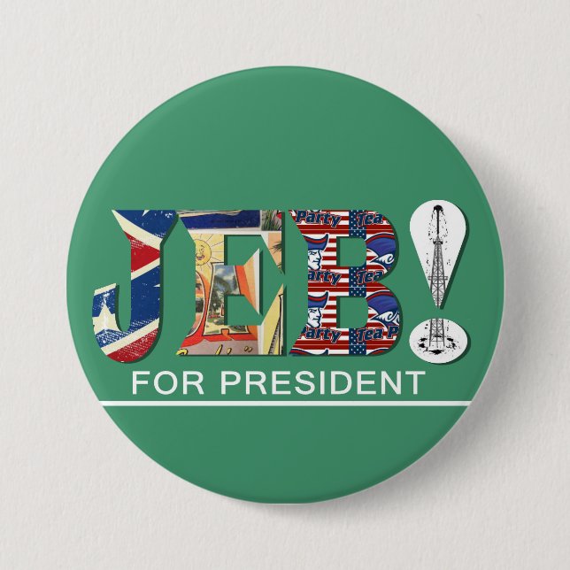 JEB! 7.5 CM ROUND BADGE (Front)