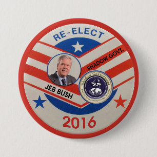 Jeb Bush 2016 7.5 Cm Round Badge
