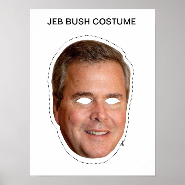 Jeb Bush Costume Poster (Front)