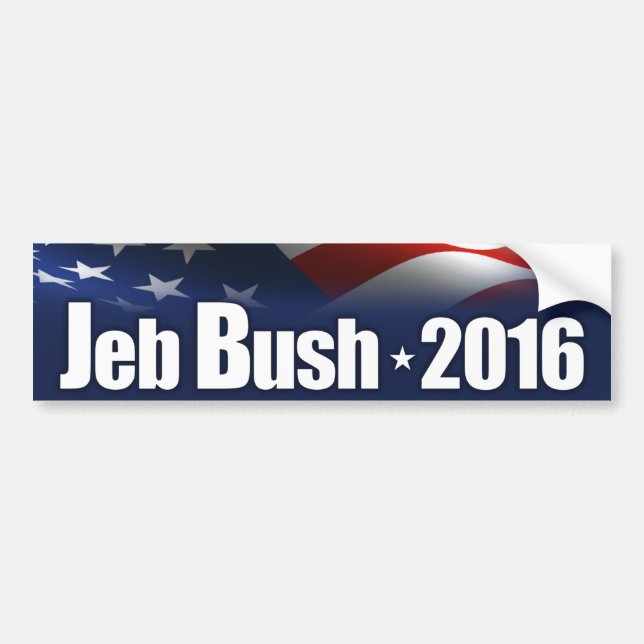 Jeb Bush for President Bumper Sticker (Front)