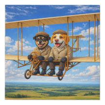 Jed and Louie flying high as The Wright Brothers F
