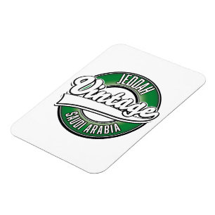 jeddah saudi arabia logo magnet