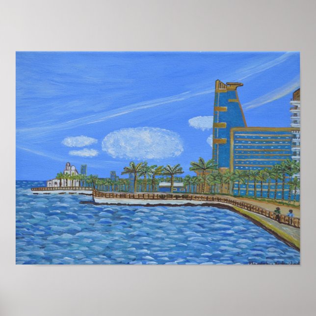 Jeddah saudi arabia  poster (Front)