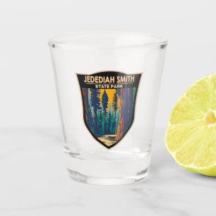 Jedediah Smith Redwoods State Park California Shot Glass