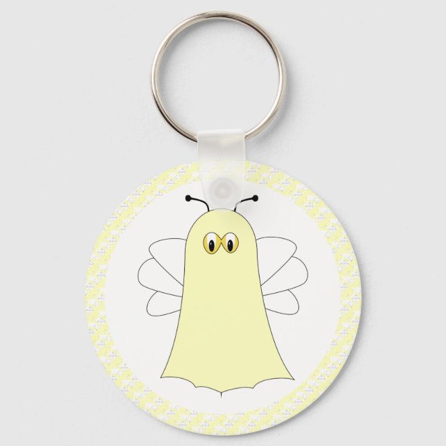 JeeBee Bumble Bee Keychain (Front)