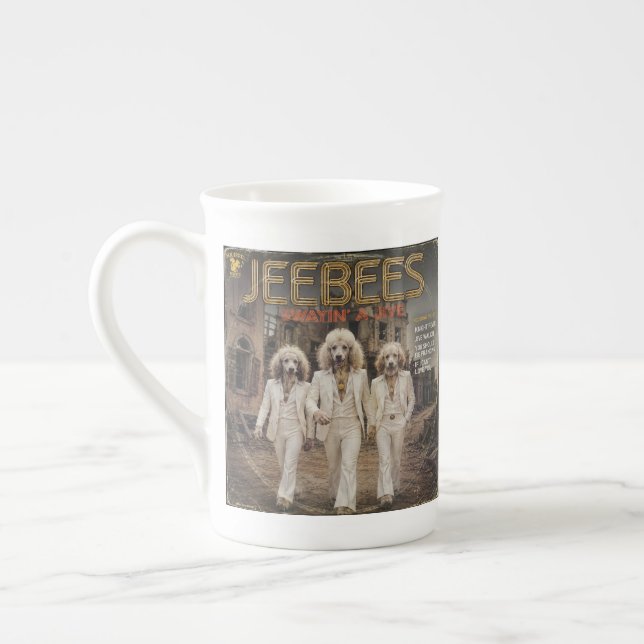 Jeebees Album: a Parody Bone China Mug (Left)
