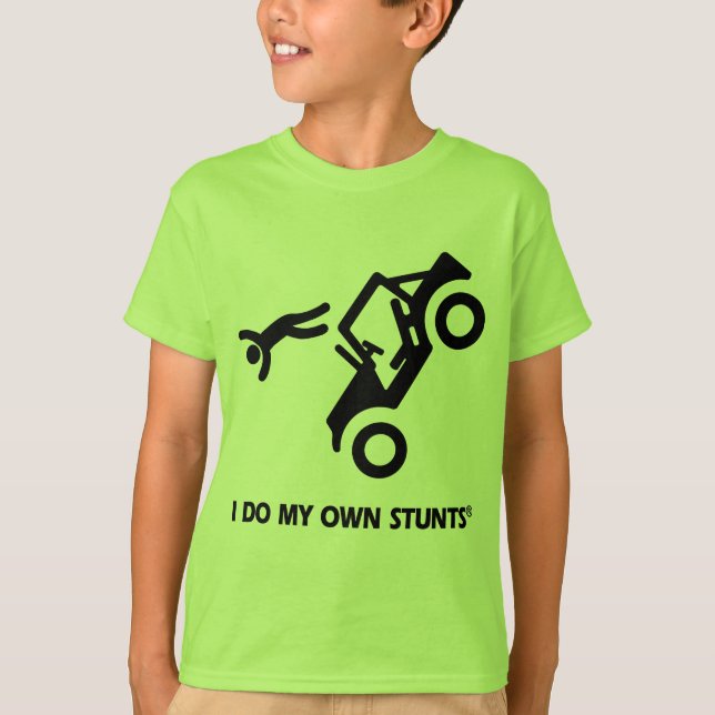 Jeep My Own Stunts T-Shirt (Front)