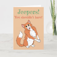 Jeepers! Fluffy Cat