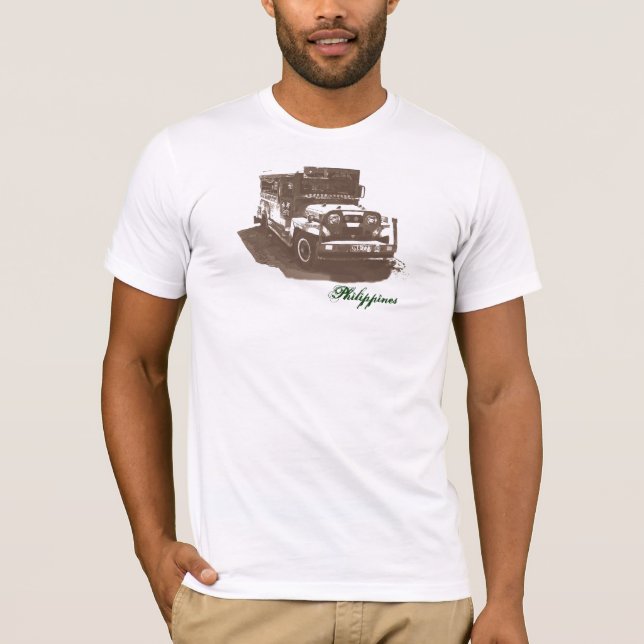 Jeepney, Philippines T-Shirt (Front)