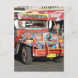 Jeepney Postcard