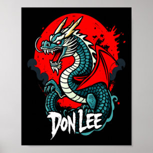 Jeet Kune Do Jkd Mixed Martial Arts Lee Don's  Poster