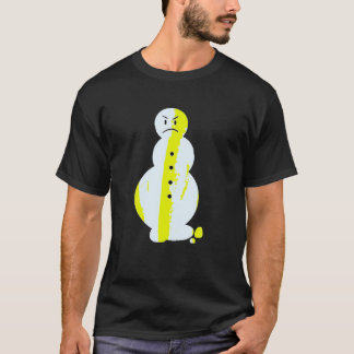 Jeezy Snowman Funny Angry Snowman Jeezy Snowman T  T-Shirt