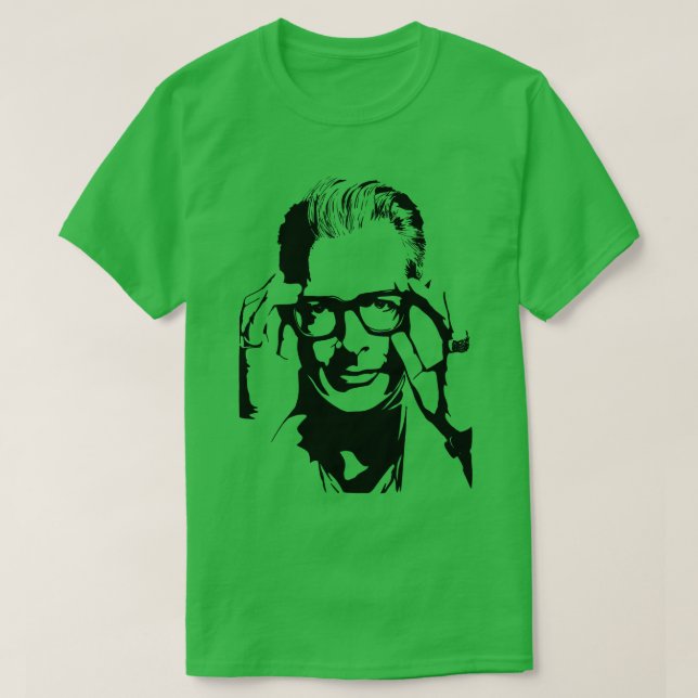 Jeff Goldblum Face T-Shirt (Design Front)