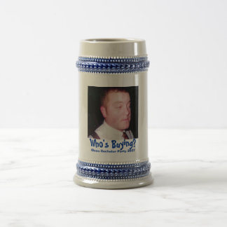 Jeff Olson Wedding Stein