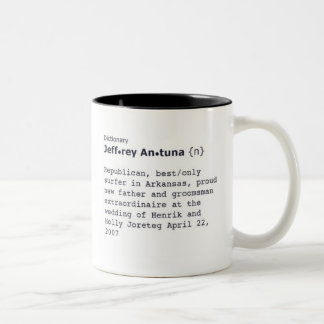 jeff Two-Tone coffee mug
