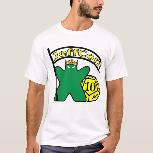 JeffCon 10 t-shirt (Front)