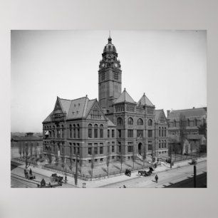 Jefferson County Courthouse Poster