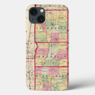Jefferson, Franklin, Williamson counties iPhone 13 Case