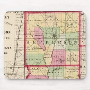 Jefferson, Franklin, Williamson counties Mouse Pad