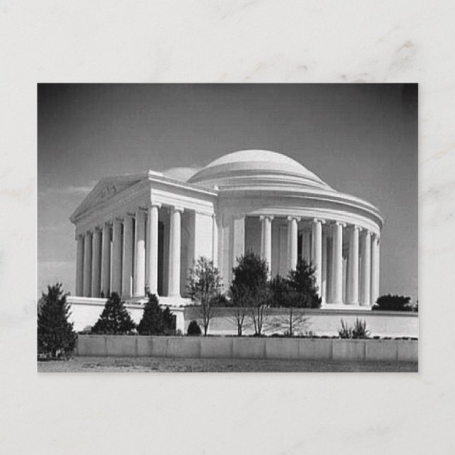 Jefferson Memorial Postcard (Front)