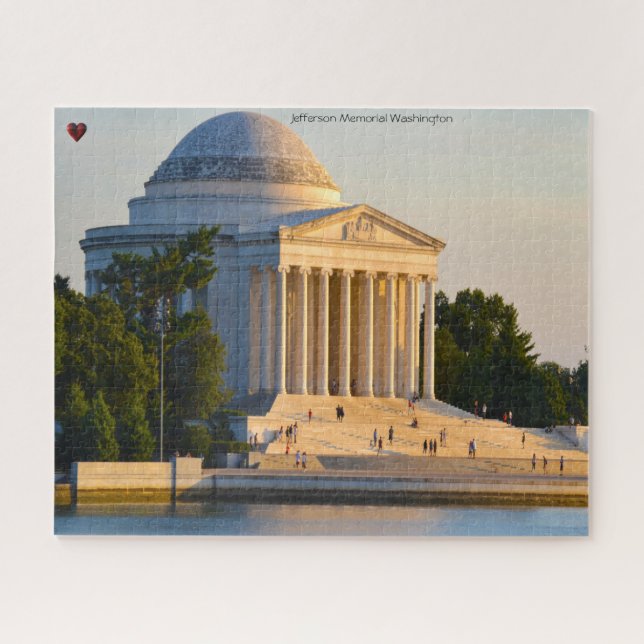 Jefferson Memorial Washington Jigsaw Puzzle (Horizontal)