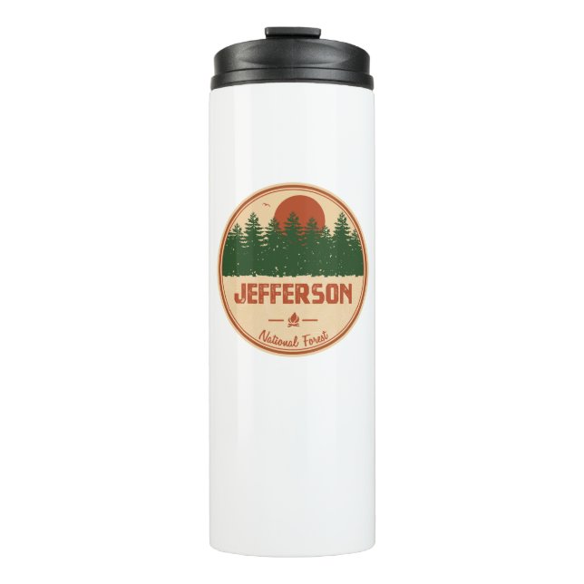 Jefferson National Forest Thermal Tumbler (Front)