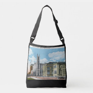 Jefferson St., Syracuse, New York Vintage Crossbody Bag
