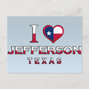 Jefferson�, Texas Postcard