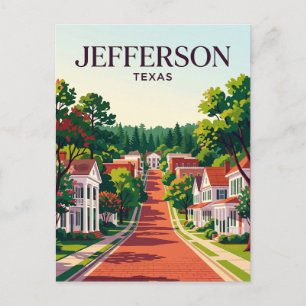 Jefferson USA Postcard
