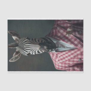 Jeffrey the Zebra Tissue Paper