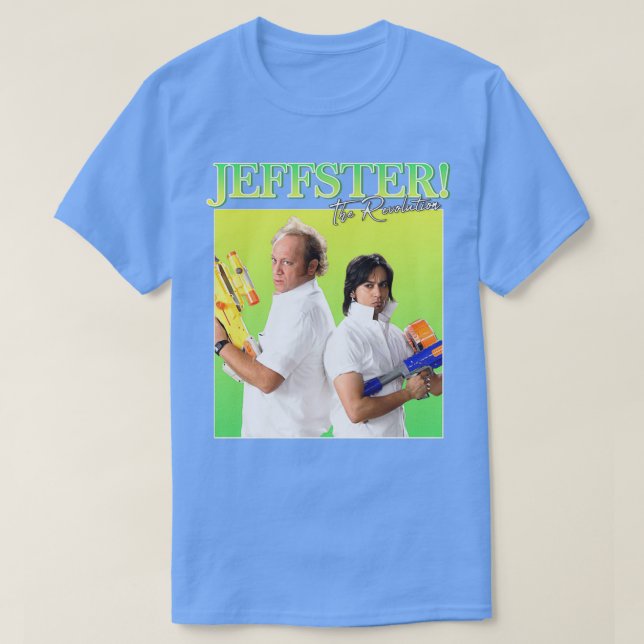 Jeffster VintageRetro Design T-Shirt (Design Front)