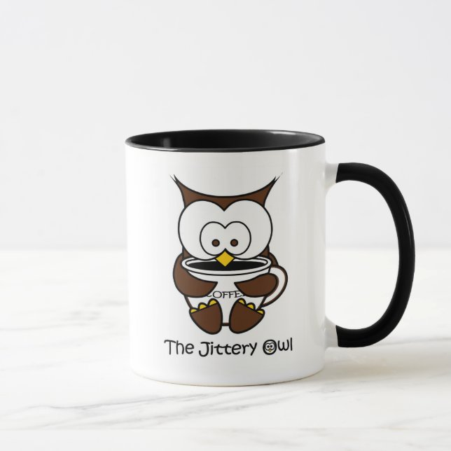 Jeffy The Jittery Owl Mug (Right)